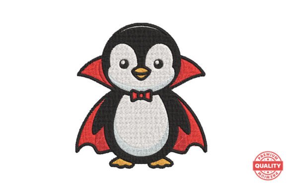 Cute Vampire Penguin Embroidery Review