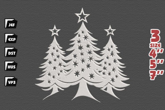 Elegant Starry Christmas Tree Trio Review