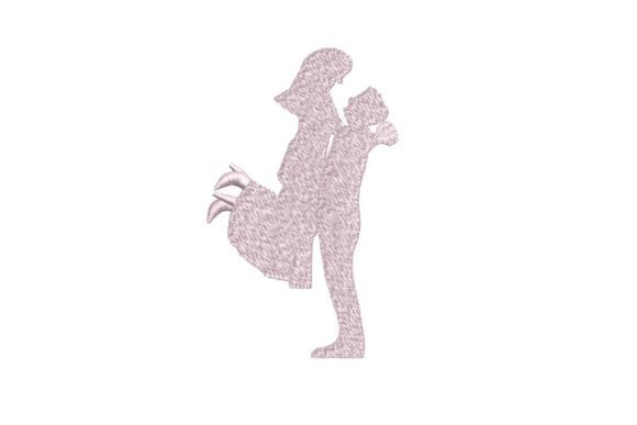 Elegant Wedding Couple Silhouette Review