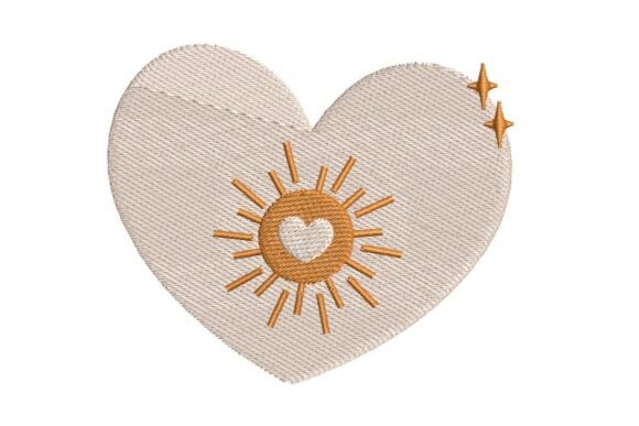 Radiant Sun Heart Embroidery Design Review