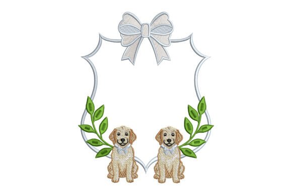 Review: Cute Golden Puppy Dog Embroidery for Merch