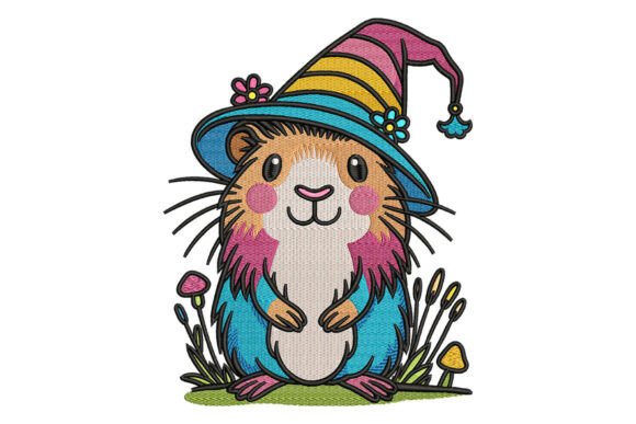 Review: Cute Hamster in Witch Hat Embroidery