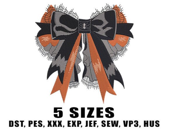 Review: Horror Cute Bow Embroidery Designs