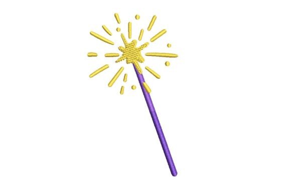 Review: Sparkling Magic Wand Embroidery Design