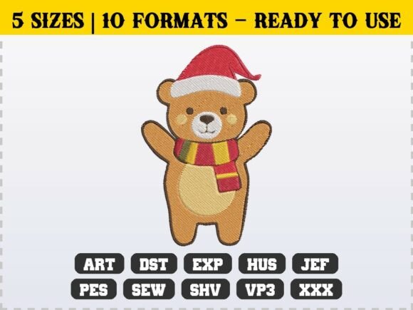 Review: Winter Teddy Bear Holiday Embroidery