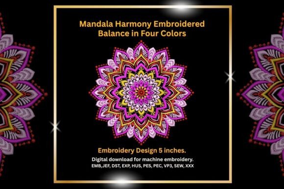 Reviewing Mandala Embroidery Pattern Harmony