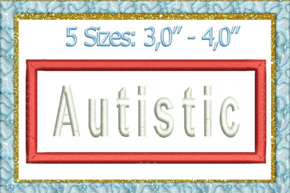 Reviewing the Autistic Applique Embroidery Design